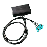 Antenne GPS combinée à gain élevé Kontec K13, prend en charge la personnalisation 8-en-1 4G/5G WiFi GNSS SMA ABS avec faible VSWR