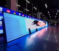 Écran LED circulaire pour terrain de basket-ball 960*960mm, écran LED sportif, affichage publicitaire mural pour la NBA, vente chaude