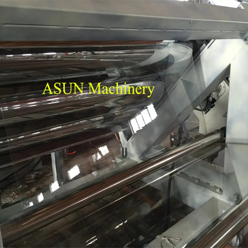 Máquina de fabricación de láminas de plástico, línea de producción completa, PP/PET/PS