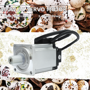 Codificador de 17 bits, 220 V, 400 W, monofásico, motor de CA de posicionamiento preciso para automatización V3m-060-r40s30joh 17 Bit - Product Image 5