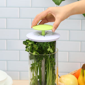 Trasparente Bpa-free piccolo barattolo di vetro salvatore di <span class=keywords><strong>erbe</strong></span> contenitore per frigorifero frigorifero congelatore per conservare le <span class=keywords><strong>erbe</strong></span> fresche crescono - Product Image 5