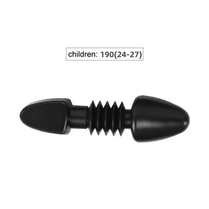 Supporto per Scarpe Gonfiabile in <span class=keywords><strong>Plastica</strong></span> Nera Personalizzabile per Bambini, Rastrelliera Regolabile per Sneakers - Product Image 4