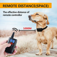 PaiPaitek Wiederaufladbares Schockfreies Hundetrainingshalsband mit Fernbedienung für 3 Hunde Anti-Bell IPX7 Wasserdicht mit Ton & Vibration