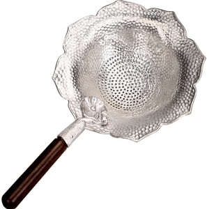 Ensemble de filtres <span class=keywords><strong>à</strong></span> <span class=keywords><strong>thé</strong></span> faits <span class=keywords><strong>à</strong></span> la main, motif marteau, accessoires en maille filtrante, forme antique, passoire <span class=keywords><strong>à</strong></span> <span class=keywords><strong>thé</strong></span> - Product Image 5
