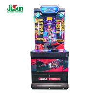 Machine d'arcade de test de force de bras de fer, jeu de force de poignet à monnayeur pour centre de jeux