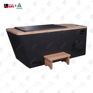 Vapasauna, venta directa de fábrica, bañera de agua fría de alta calidad con enfriador de acrílico de 1HP + terapia de hielo ALUHome Spa - Product Image 1