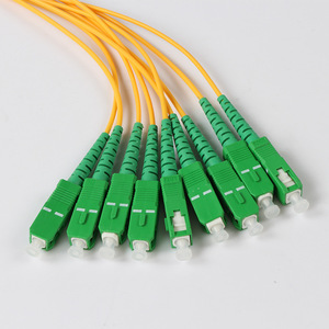 ตัวแยก<span class=keywords><strong>สาย</strong></span>ไฟเบอร์ออปติกแบบพาสซีฟ 1*8 PLC SC APC รุ่น Green Square 2.0 มม. สำหรับเครือข่ายไฟเบอร์ออปติก FTTH - Product Image 4