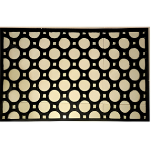 Rectangle Full Rubber <b>Mat</b> Design Machine Made Anti Slip Washable Durable Eco-Friendly Solid Color Flower <b>Outdoor</b> Home Office - Product Image 1