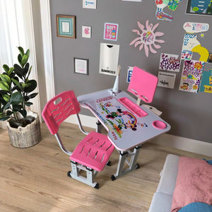 Mobilier scolaire moderne réglable pour <span class=keywords><strong>étudiant</strong></span>s, tables d'étude à domicile, bureau pour filles - Product Image 6