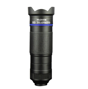 Objectif téléobjectif HD 36X, télescope optique pour téléphone pour concerts, observation de la faune, chasse, objectif universel pour caméra de smartphone avec trépied - Product Image 5