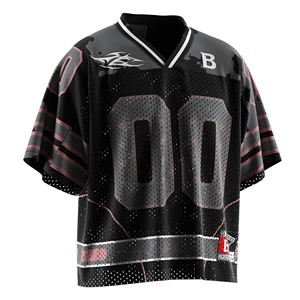 Camiseta de fútbol americano y Rugby retro auténtica para hombre, tela de grado superior para festividades y entrenamientos de fanáticos - Product Image 5
