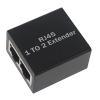 RJ45 애드apter 암형 - RJ46 암형 네트워크 커넥터 연장기 RJ45 이더넷 케이블 연장 컨버터 분배기