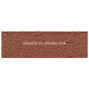 60x240mm surface scuffing ceramic exterior wall cladding clinker brick tiles