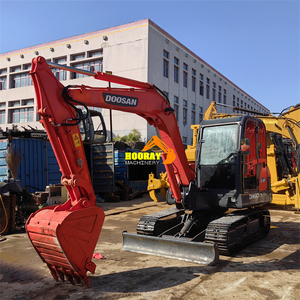 Mini-excavatrice d'occasion Doosan Dh60-7 de 6 tonnes de haute qualité avec moteur, boîte de vitesses, pompe à engrenages, certifiée CE Corée - Product Image 6