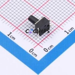 TS-1109S-C-H Tactile Switch SMD-4P,4.5x4.5mm Switch Single Pole Single Throw Round Button 2.6N Vertical Mount - Product Image 2
