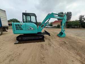 Excavateurs sur chenilles Kobelco SK75 d'occasion certifiés CE avec godet 7.5 TON mini excavateurs à vendre machines japonaises - Product Image 5