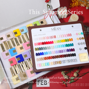 Mới Phổ Biến 60-Màu Vàng Gel Đánh Bóng Bộ Sưu Tập Thiết Lập 15Ml Nail Nguồn Cung Cấp Với Top Cơ Sở Coat Đối Với Pháp Phong Cách LED Đèn Nguồn - Product Image 4