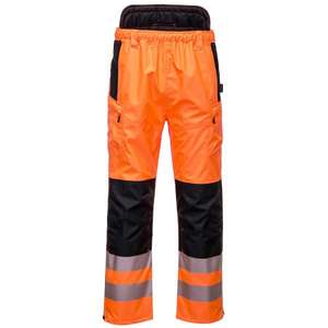 PORTWEST - PW342OBRXL PW3 Pantalon haute visibilité orange/noir extrême-EAN 5036108315987 HI-VIS WORKWEAR - Product Image 1