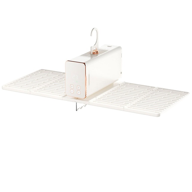 Foldable Electric Cloths Drier Electrical Portable UV Lamp Sterilize Compact Clothes Dryer Machine for Clothes Mini Frog