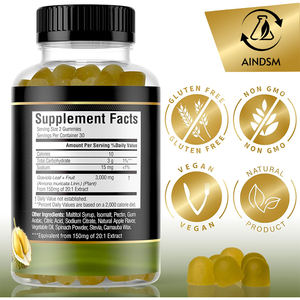 Gomitas de Guanábana (Graviola) en Oferta, Refuerzo del Sistema Inmunológico, Extracto de Hoja de Guanábana, Suplemento, Dulces de Guanábana - Product Image 2