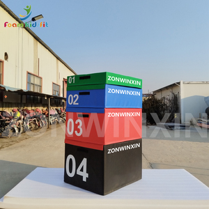 ZONWINXIN Fournisseur d'usine, équipement de gymnastique personnalisé, boîtes de plyo, boîte de saut souple pour plyo - Product Image 4