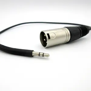 Hohe Klang qualität Mini TRS 3,5 MM 3-poliger Stereo stecker an XLR 3-poliges männliches Audio kabel XLR-Audio kabel