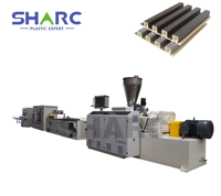 Bon prix Ligne de production de panneaux muraux cannelés en PVC WPC Machine de fabrication de panneaux muraux pour décoration intérieure et extérieure