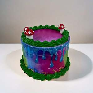 Creative Cake Herb Grinder Custom DIY Manual Dreamy Princess Cake Herb Grinder With 63mm 4 Parts - Product Image 5