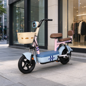 Bicicleta Eléctrica Segura con Frenos de Tambor Delanteros y Traseros, Fuente de Alimentación de 48V, Autonomía de 31 a 60 km por Carga - Product Image 2