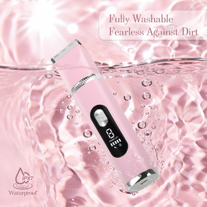 Recortadora eléctrica 5 en 1 impermeable para mujer, modelo de carga con cuchilla en U, IPX7, totalmente lavable. - Product Image 2