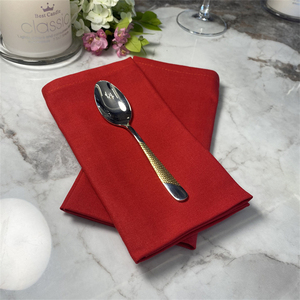 Servilletas de Tela <span class=keywords><strong>Bordadas</strong></span> Personalizadas para Restaurante, Servilletas de Tela de Algodón para Hotel, Servilletas Personalizadas con Logotipo para Restaurante - Product Image 4