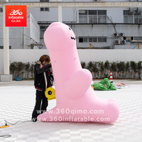 Mascotte gonflable géante de 3 m, design personnalisé, couleur personnalisée, dragon de dessin animé, publicité gonflable, certification CE/KC