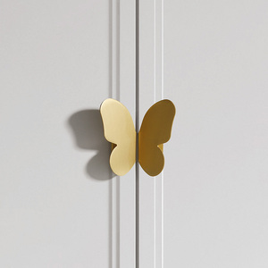 Butterfly Cabinet Knobs 12 Pack | Cute Animal Dresser Knobs | Gold Or  Silver Zinc Alloy
