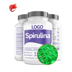 Cápsulas adelgazantes para cuerpo, cápsula Herbal delgada para perder peso, suplementos dietéticos de calidad, pastillas de espirulina