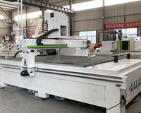 Máquina cambiadora automática de herramientas, enrutador CNC, máquina cortadora de cuchillas oscilantes para juntas, espuma, cartón, tela, cuero