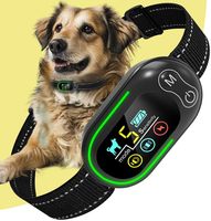 Amz Dog Anti Barking Collar Wiederauf ladbar Wasserdicht IP67 No Bark Collar Piepen Vibration Shock Collar Hunde rinde Abschreckung gerät