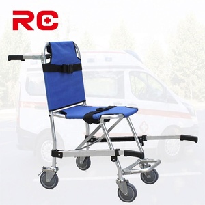 Silla de elevación para pacientes y escaleras de transferencia, transporte, económica, de acero, Manual, plegable - Product Image 2