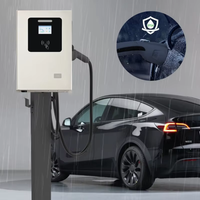 Borne de recharge murale DC pour véhicules électriques 20-40KW avec carte RFID, GBT, triphasée 380V, station de charge rapide DC, nouvelle utilisation commerciale
