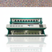 Machine de tri de couleur intelligente par IA pour plastiques, séparateur de couleur haute précision pour la ligne de traitement des déchets plastiques recyclés