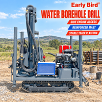 Machine de forage de puits d'eau de 300 m, sur mesure, avec pieds hauts, portable