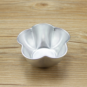 Molde para Gelatina de Flores de Aleación de Aluminio de Grado Alimenticio, Molde para Hornear Pasteles <span class=keywords><strong>Mini</strong></span> Antiadherente Reutilizable, Molde para Tartaletas de Huevo, Cupcakes y Muffins - Product Image 3