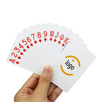 Chine usine Articles de jeu de fête Logo personnalisé Cmyk Impression papier Poker Cartes Brésil Carte à jouer