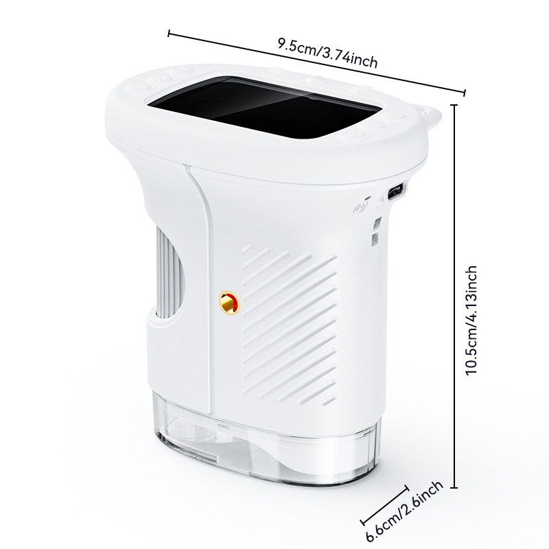 386-White [2MP 2.4-inch HD screen, 2-hour battery life]