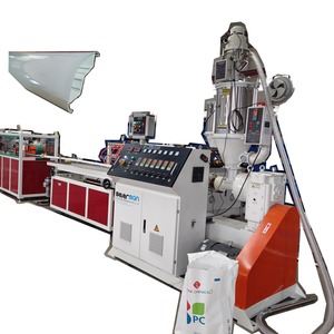 Machine extrudeuse de plastique 15KW SJ-55/28 pour la fabrication de diffuseurs laiteux pour éclairage LED PC, profilés de tube d'abat-jour à fond blanc - Product Image 3