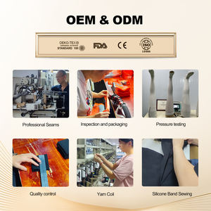 بالإضافة إلى حجم الركبة عالية Xxxl-جوارب 20 30mmhg للوريد المضاد للدوالي - Product Image 3