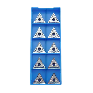 Herramientas de torneado triangulares TCGT sin recubrimiento de 90-95 HRC de fábrica china OEM - Product Image 1