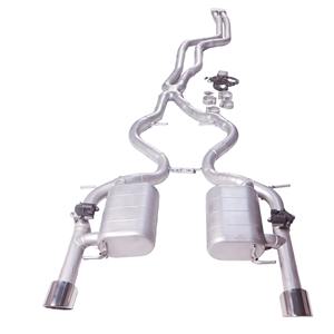 Silenciador de Escape de Rendimiento de Acero Inoxidable con Correa para <span class=keywords><strong>BMW</strong></span> 328 335i <span class=keywords><strong>340i</strong></span> 440i 430i 3.0T <span class=keywords><strong>E92</strong></span> E90 E93 N54, Apto para Modelos 2004-2011 - Product Image 1