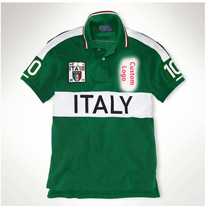 Camisetas Ralphes Casuales con Logotipo Bordado Personalizado <span class=keywords><strong>de</strong></span> Alta Calidad 100% Algodón, Camisetas Polo <span class=keywords><strong>de</strong></span> Marca City para Hombre - Product Image 4