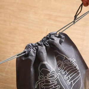 Shoe Storage <b>Bags</b> <b>Drawstring</b> Dustproof Non Woven Fabric Waterproof Small <b>Large</b> Size Travel Outdoor Use - Product Image 3