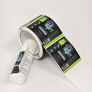 Custom Booklet Label Peel and Read <b>Sticker</b> Multi Page Folding for Pharmaceutical Drug Instruction Leaflet Bottle Printing - Product Image 1